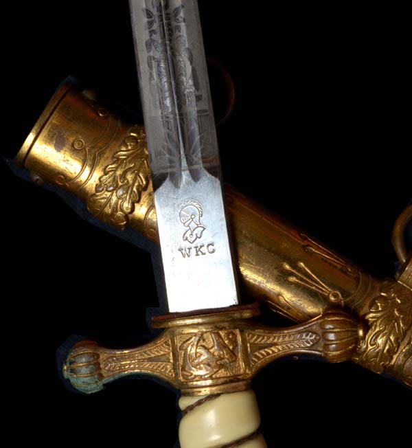 Kriegsmarine Dagger By WKC Solingen