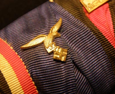 Luftwaffe Iron Cross Medal Group. 4 Medals . Court Mounted.