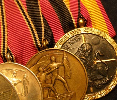 Luftwaffe Medal Group. 7 Medals . Court Mounted.