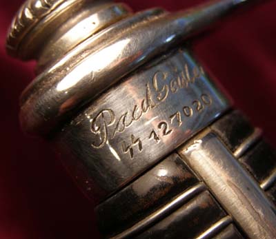 SS Officer Sword Originally Belonging To SS Officer Paul Geisler.