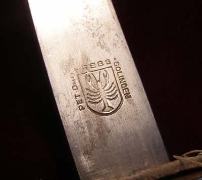 SS Officer Sword Originally Belonging To SS Officer Paul Geisler.