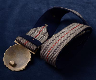 Imperial German Marine Brocade Belt & Buckle.