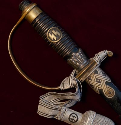 SS Officer Sword | LAH Musicmeister Muller-John | Provenance.