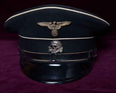 Allgemeine-SS OR/NCO Visor Cap | Museum Quality.