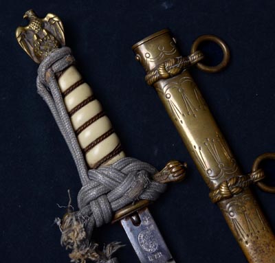 Kriegsmarine Dagger By Carl Eickhorn | Perfect Provenance.