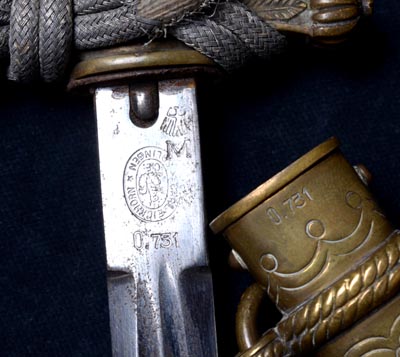 Kriegsmarine Dagger By Carl Eickhorn | Perfect Provenance.