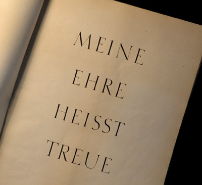 Reinhard Heydrich Memorial Book | 1943 | Exceptionally Rare