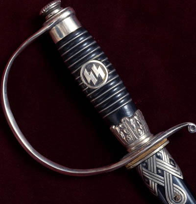 SS Officer Sword | nickel-silver | Krebs