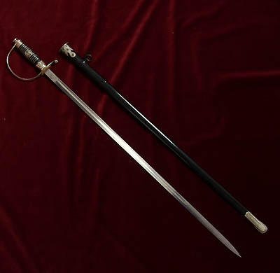 SS Officer Sword | nickel-silver | Krebs