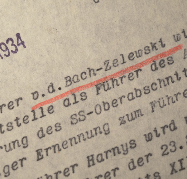 Heinrich Himmler |Reichsfuhrer-SS| Initials..
