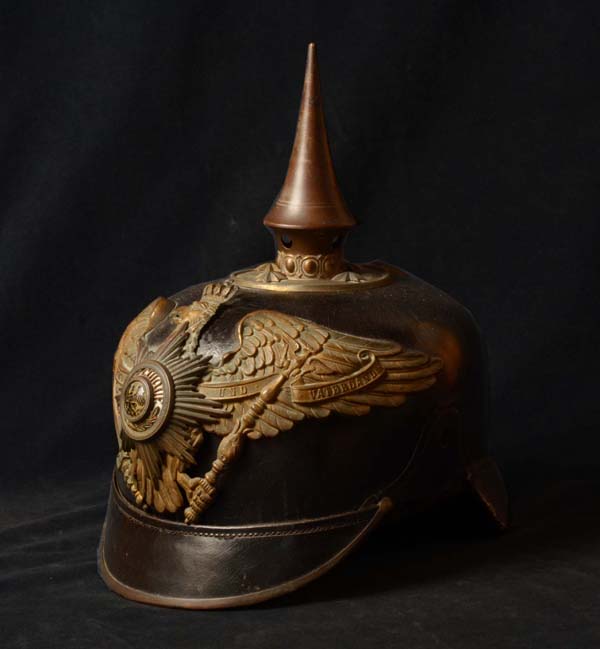Prussian Garde Officer Pickelhaube | Fascinating Provenance  Back To 1945 | Discounted