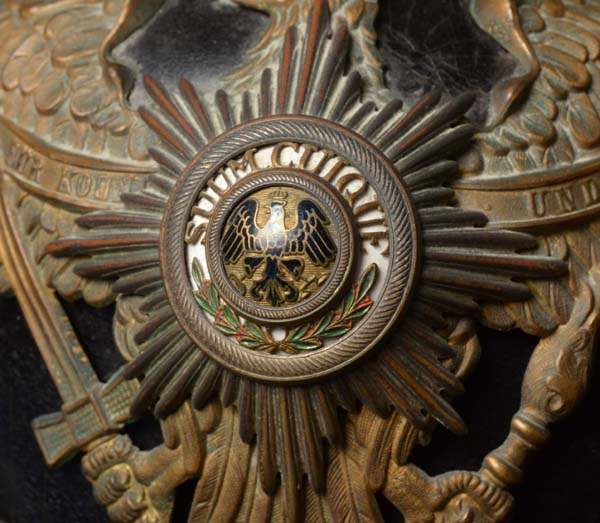 Prussian Garde Officer Pickelhaube | Fascinating Provenance  Back To 1945 | Discounted