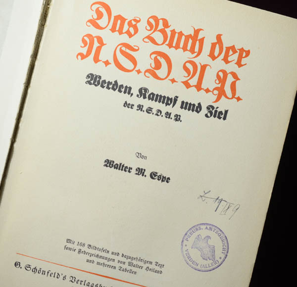 Das Buch Der NSDAP 1934 | Two Volumes | Forerunner To the Organisation Books.