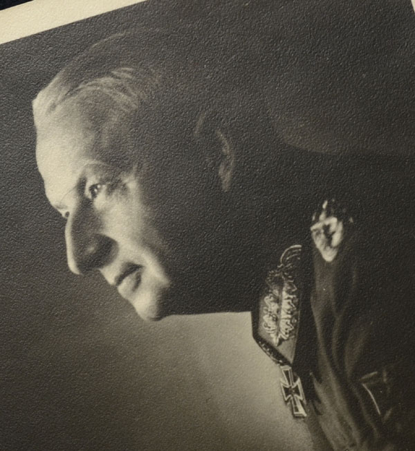 Generalfeldmarschall Von Manstein Attributed Collar Patch | Two Signed Von Manstein Photographs