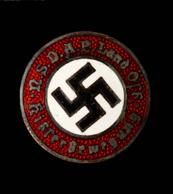 Austrian NSDAP 'Hitlerbewegung' Party Membership Badge 