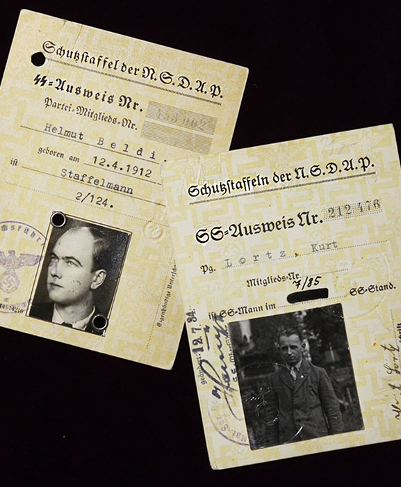 Allgemeine-SS | SS Identity Cards |  Two For The Price Of One
