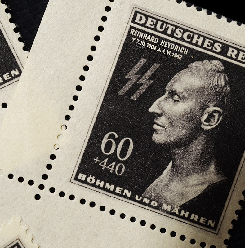 Reinhard Heydrich Death Stamps x 3 | Discounted