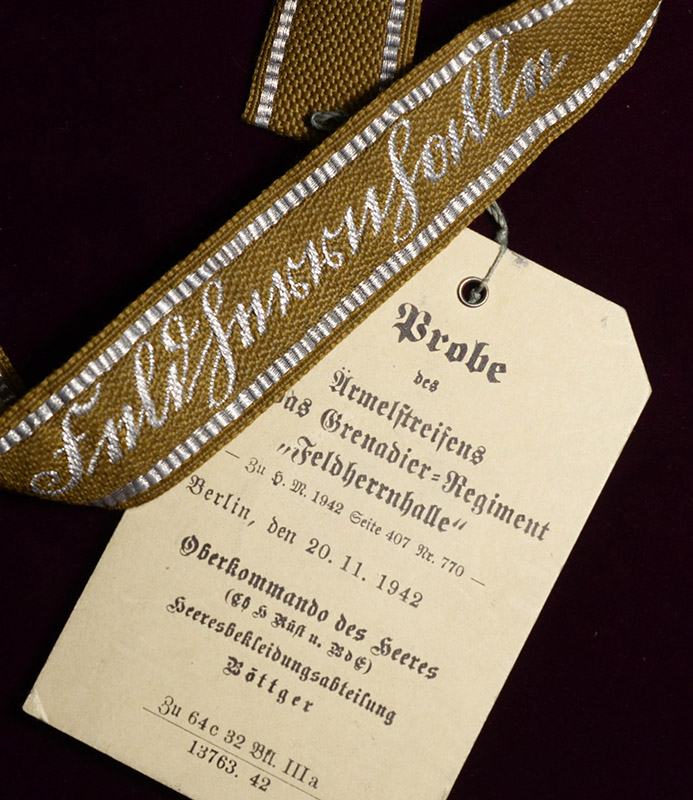 Feldherrnhalle Cuff Title | Unique Probe Piece