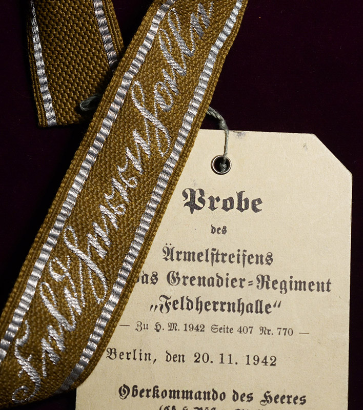 Feldherrnhalle Cuff Title | Unique Probe Piece