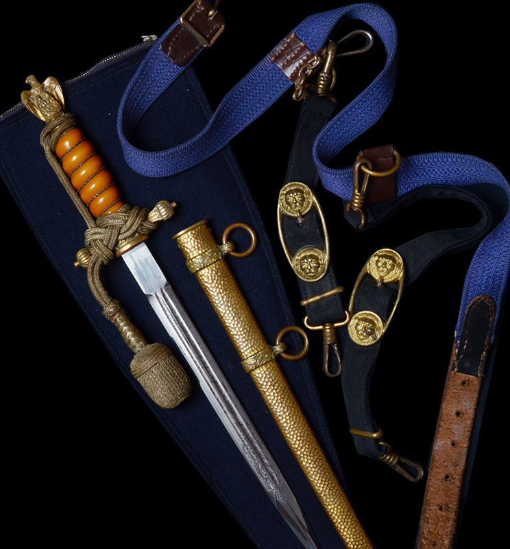 Kriegsmarine Officer Dagger | F.W.Holler | Incredible Full-Set | Collecting Holy Grail