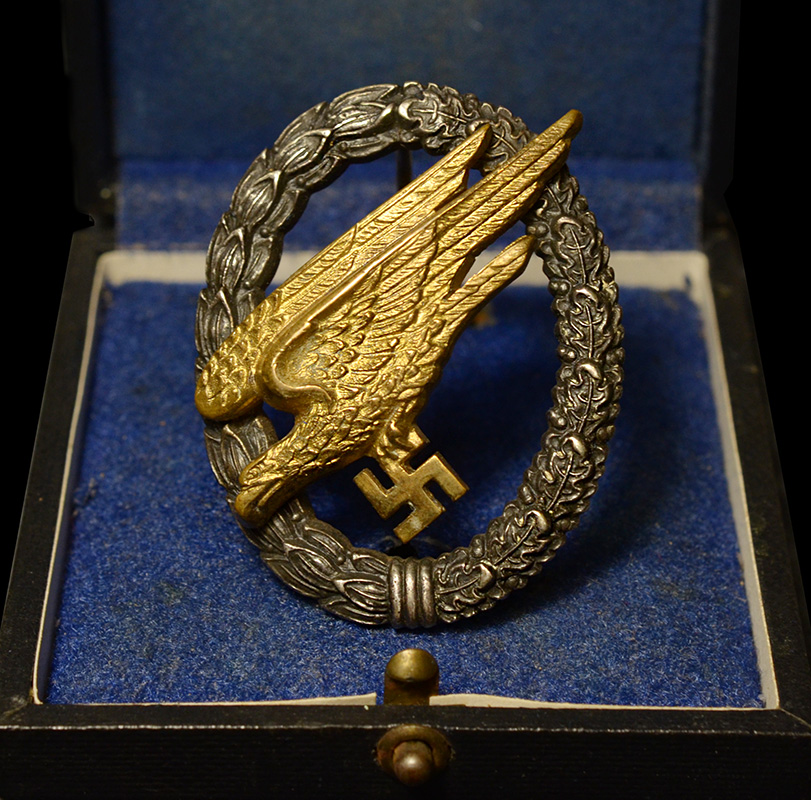  Fallschirmjager Badge By BSW | Cased | Provenance
