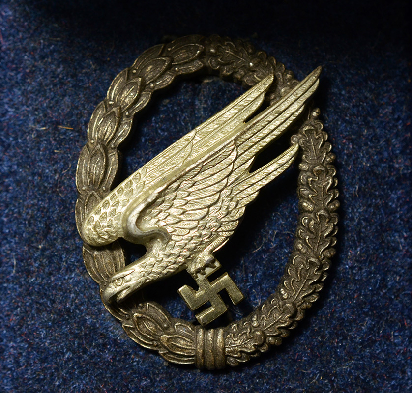  Fallschirmjager Badge By Osang | Cased | Provenance