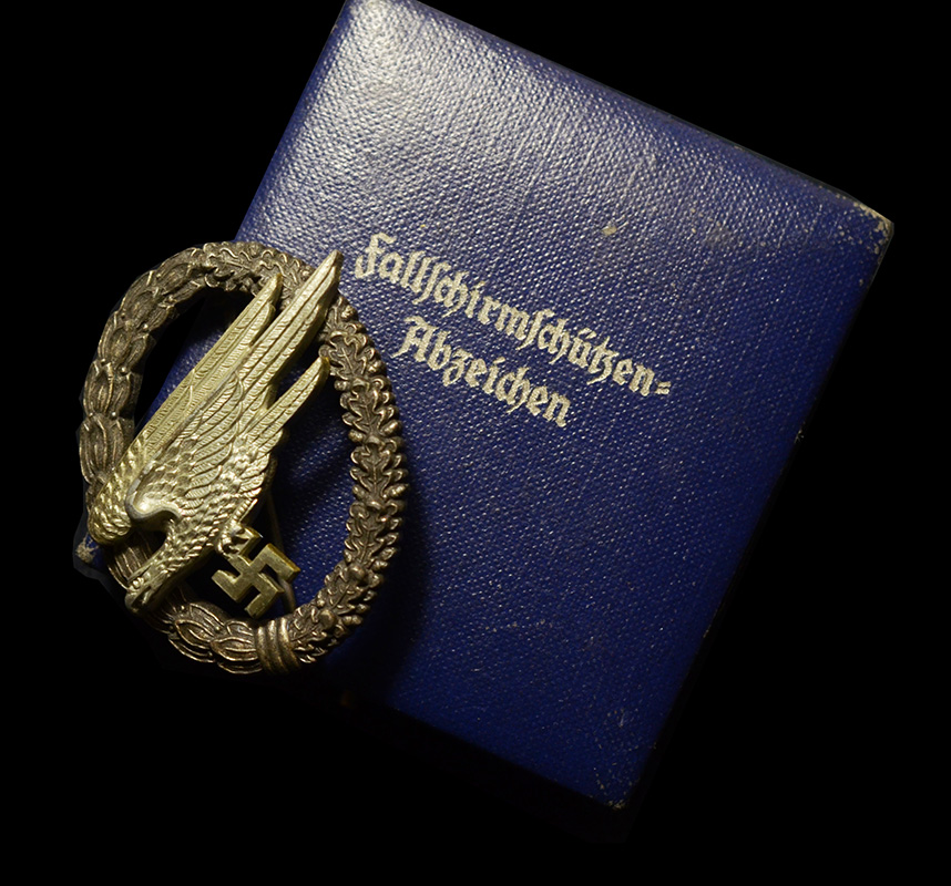  Fallschirmjager Badge By Osang | Cased | Provenance