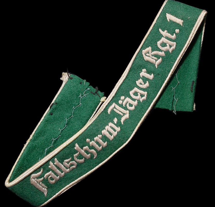 Luftwaffe Fallschirmjager  Cuff Title | Regiment 1 | NCO | Lovely Cord Issue