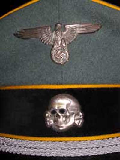 Waffen-SS Visor Cap | Double Erel | Cavalry Officer. 