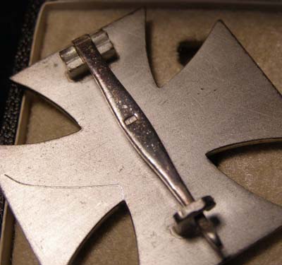 Iron Cross 1st Class. By Friedrich Orth. Cased. Maker '15.'    