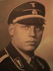 SS-Brigadefuehrer Fritz Karl Engels. Signed Dedication Photograph