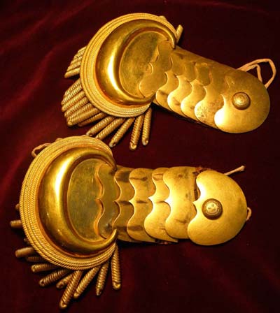 Shrewsbury Yeomanry  Cavalry shoulder scales | Captain Baldwin Leighton | circ: 1820-1830 | Discount