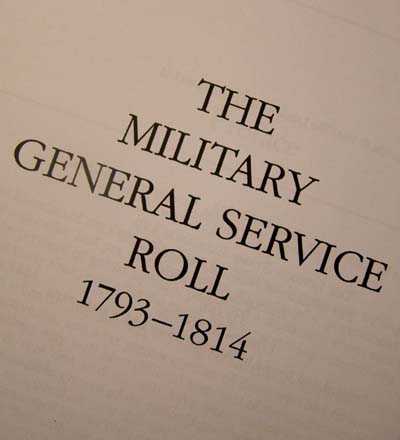 Military General Service Medal Roll. Softcover. 