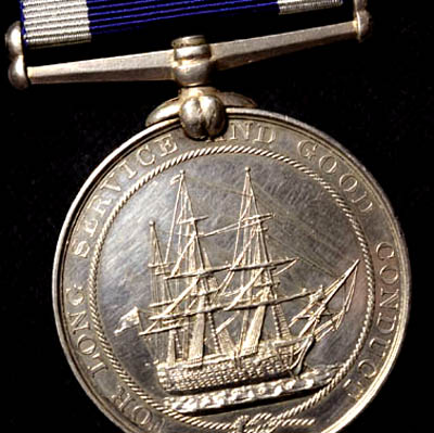 Naval Long Service & Good Conduct Medal |HMS Duke of Wellington