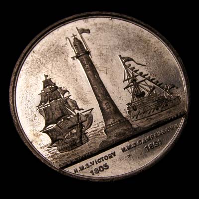 Royal Navy Exhibition 1891 - Medallion