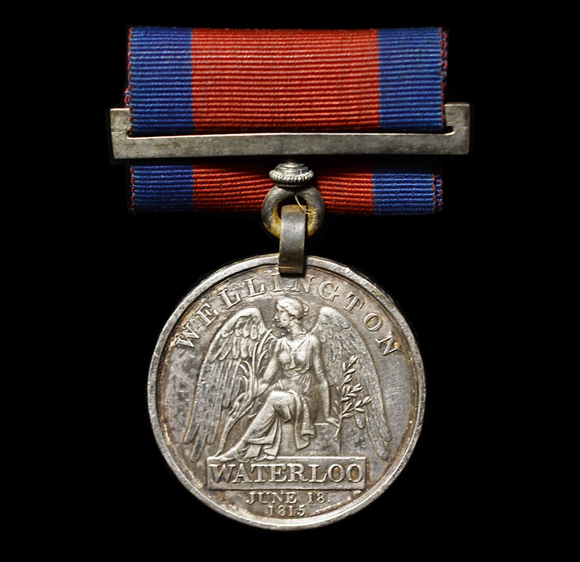 Waterloo Medal | Union Brigade |  Surgeon, 6th Inniskilling Dragoons | Rare To Market