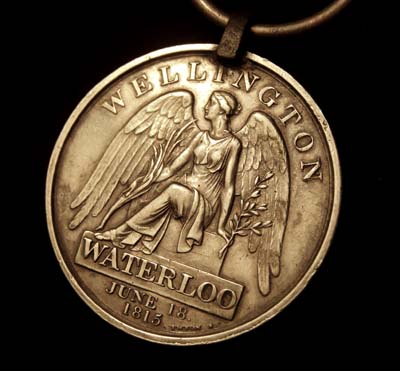 Waterloo Medal. 30th Regiment of Foot. Drummer. 