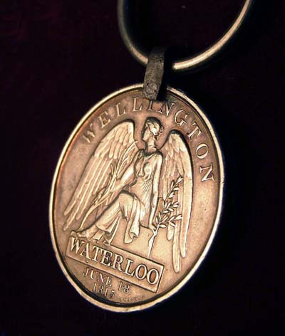 Waterloo Medal. 1st Batt. 71st regiment of Foot.