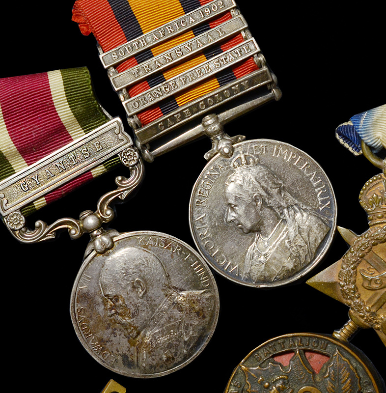 Tibet Medal With Gyantse Bar & QSA | Provenance