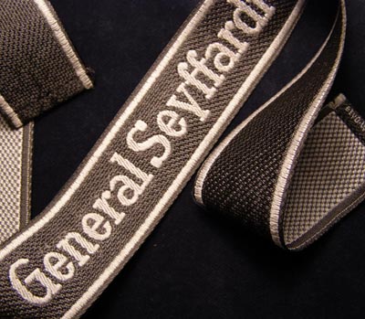 General Seyffardt Cuff Title | BeVo Woven