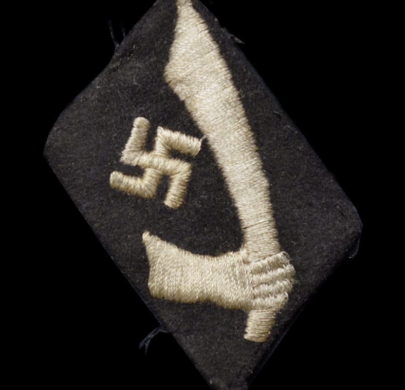 Waffen-SS 'Handschar' Collar Patch | Combat Used