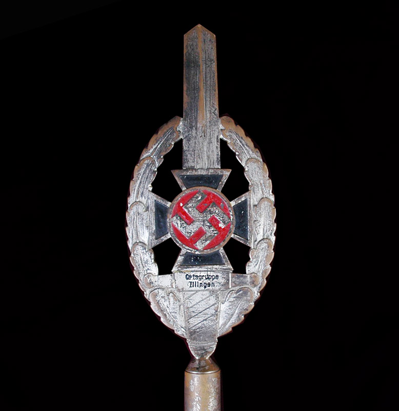 Otto Gahr NSKOV Flag Finial | Rarity