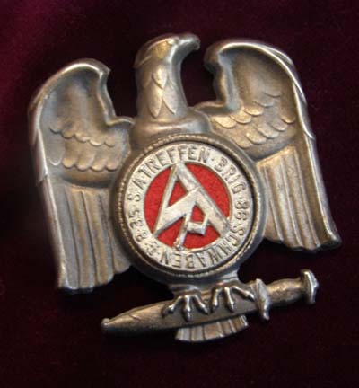 SA Rally Badge. Schwaben Treffen 1935.