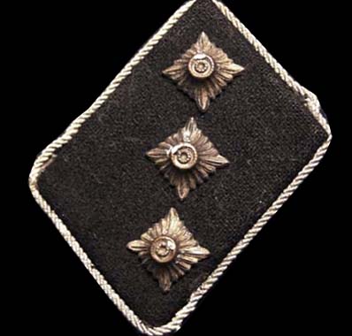 SS-Untersturmfuhrer rank collar patch