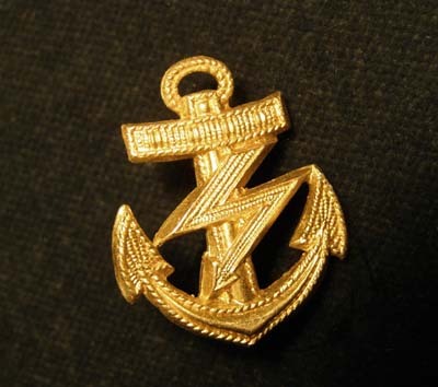 Kriegsmarine Signal Officer Emblem.