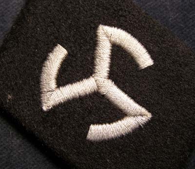 Waffen-SS 'Langemarck' Collar Patch for OR/NCO Ranks | Rare