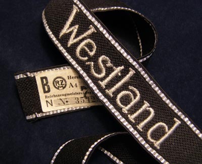 Westland Cuff Title | OR/NCO RZM 