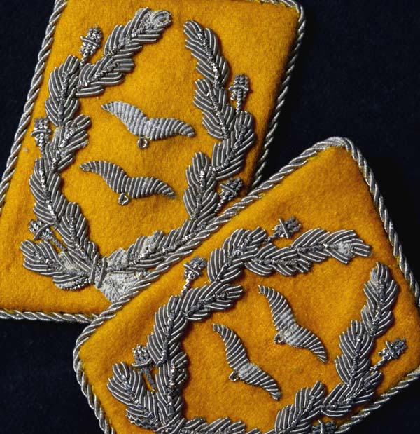 Luftwaffe Flight Oberstleutnant Collar Patches | Matched Pair | Discounted