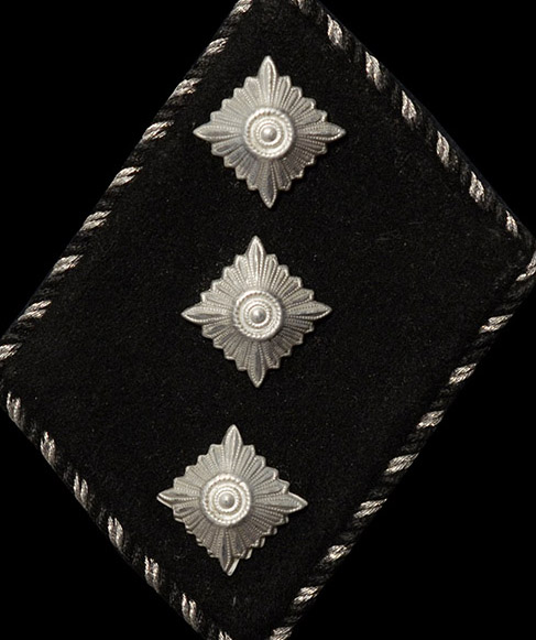 Allgemeine-SS Sturmfuhrer Rank Collar Patch | Scarce Rank