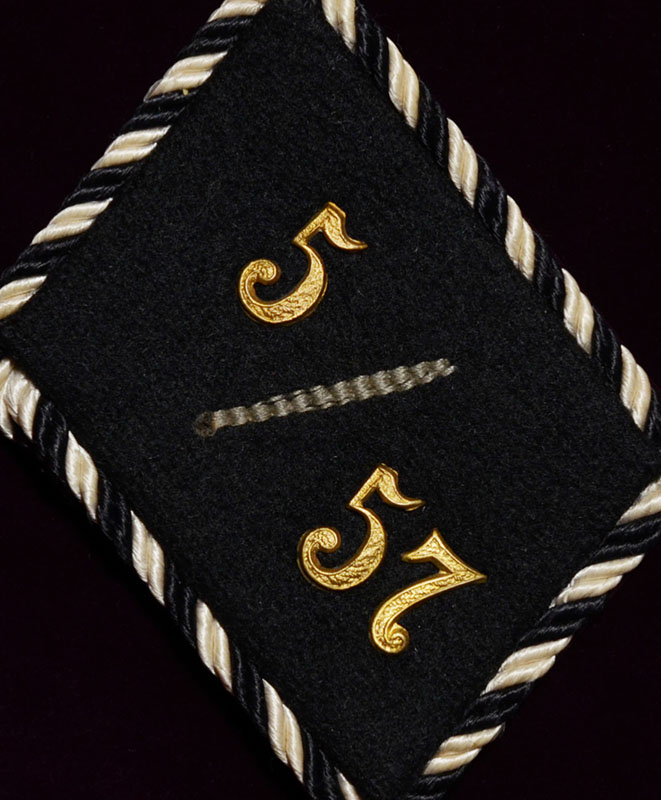 SA Niederrhein 57 Standarte Collar Patch | Scarce Configuration